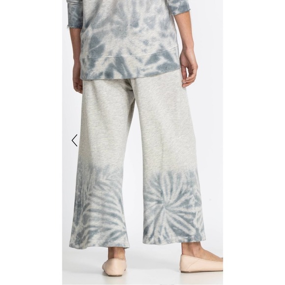 Calme Johnny Was MIHU Wide Leg Bohemian Drawstring Sweatpants Pants XS - Picture 7 of 15